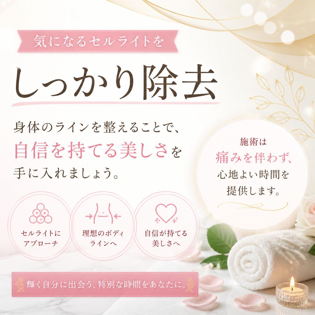 セルライトを撃退！