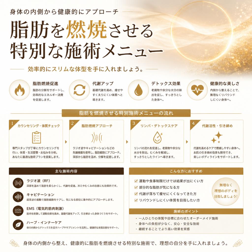 脂肪燃焼を促進する効果的なメソッド
