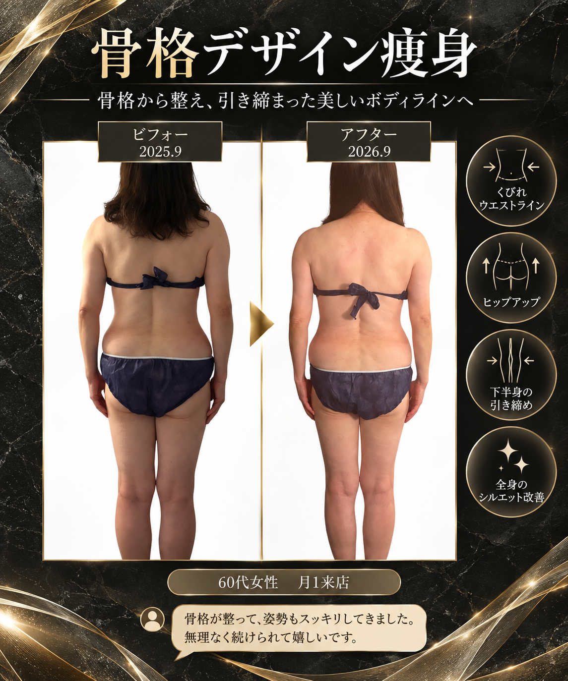 機器×ハンドのボディトリートメントで、全身を丁寧にケア